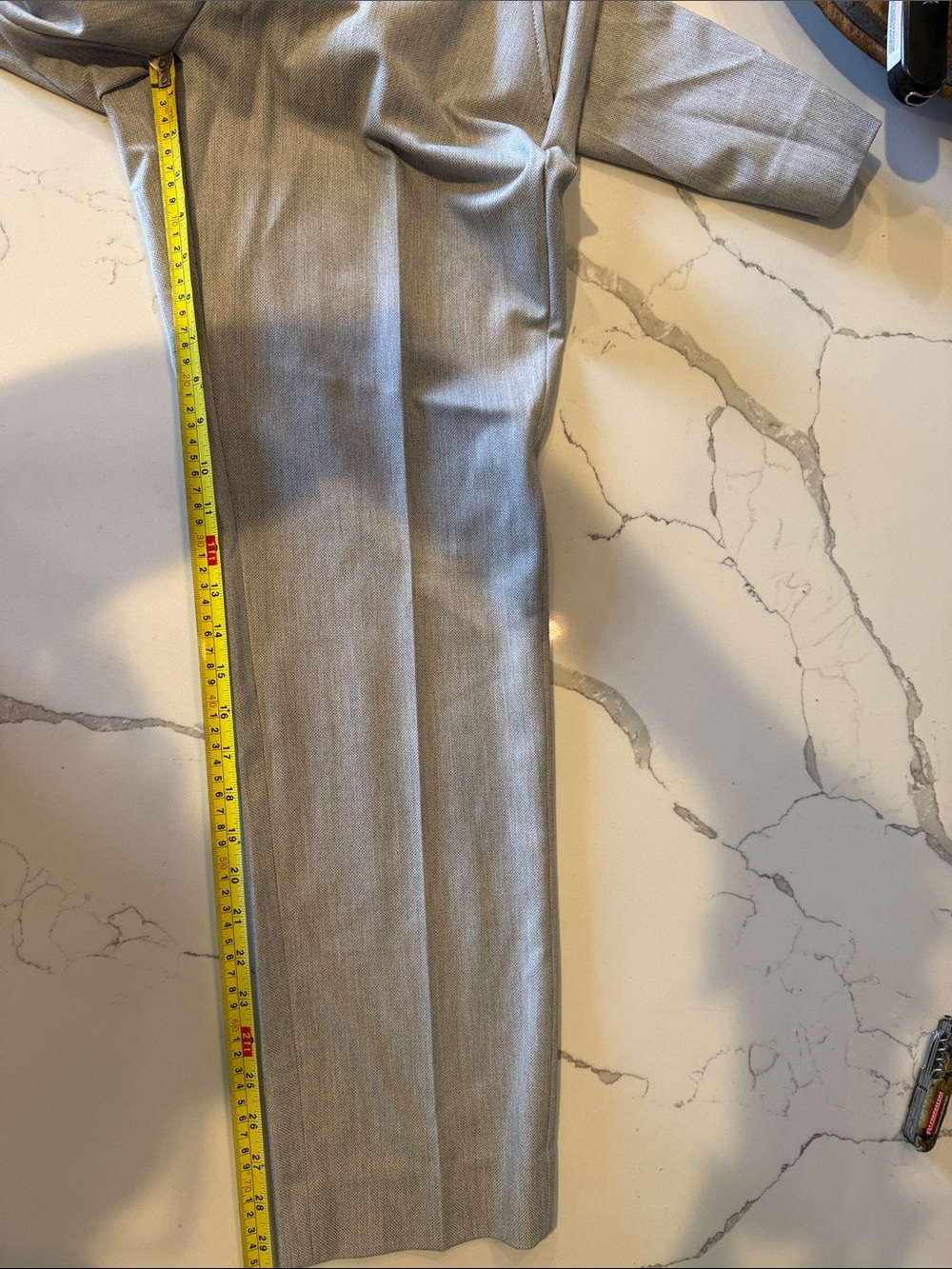 Size 8 Banana Republic Ryan women’s Light Gray Dress Pants - Picture 7 of 7